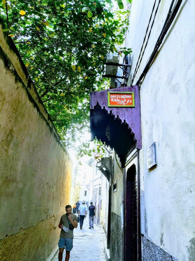 Dar Zerbtana Hotel Fez Exterior foto